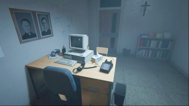 Then, go back to the side corridor and enter the room with the ringing phone - A Call for Help | Job | Walkthrough - Job - Outlast 2 Game Guide
