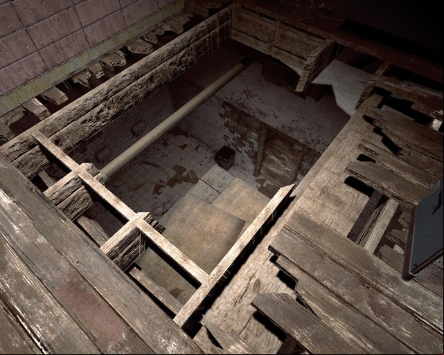 This gap will take you to your video camera - Female Ward | Walkthrough - Walkthrough - Outlast Game Guide & Walkthrough