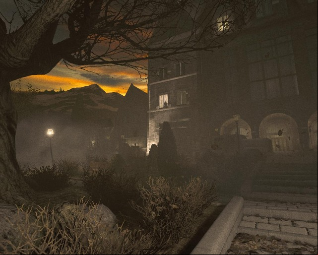A silhouette in the window is not a good sign - istration Block | Walkthrough - Walkthrough - Outlast Game Guide & Walkthrough