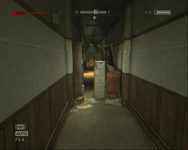 The main corridor; to advance the plot, move to the end and turn right - istration Block | Walkthrough - Walkthrough - Outlast Game Guide & Walkthrough