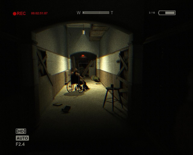 Down this corridor, turn right and enter the room at the end - istration Block | Walkthrough - Walkthrough - Outlast Game Guide & Walkthrough
