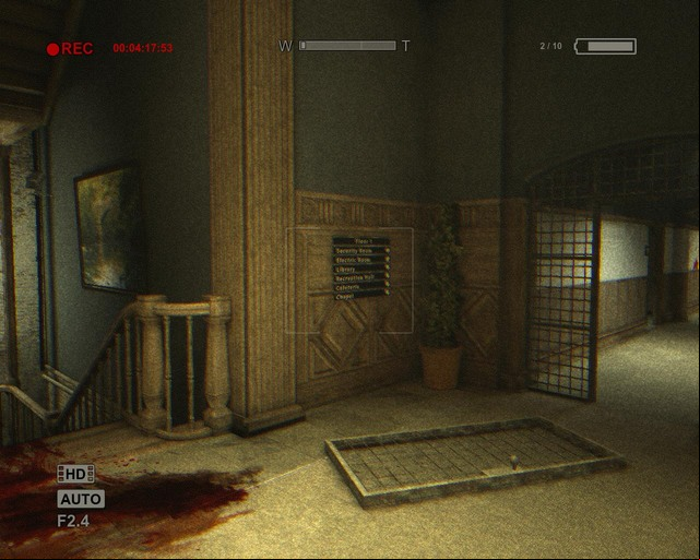 On the right, the unhinged door - istration Block | Walkthrough - Walkthrough - Outlast Game Guide & Walkthrough