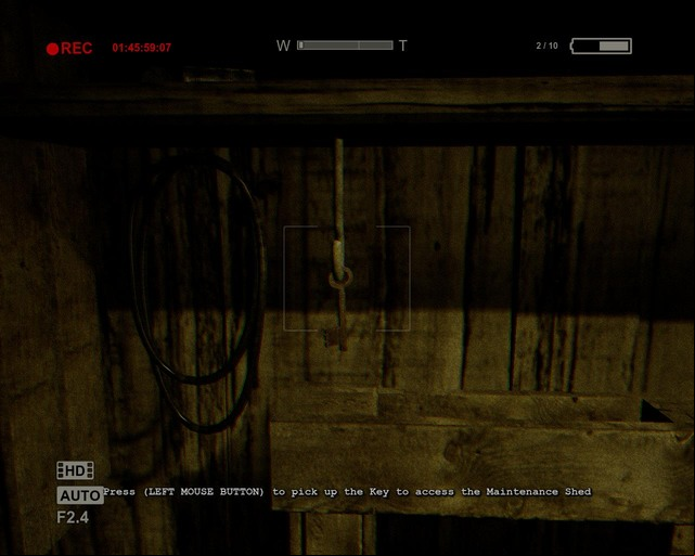 The key to the gate - Courtyard | Walkthrough - Walkthrough - Outlast Game Guide & Walkthrough