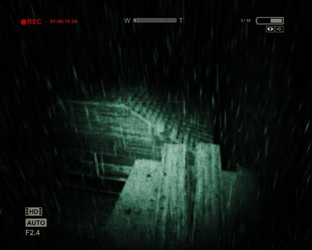 Jump over to the next building - Courtyard | Walkthrough - Walkthrough - Outlast Game Guide & Walkthrough