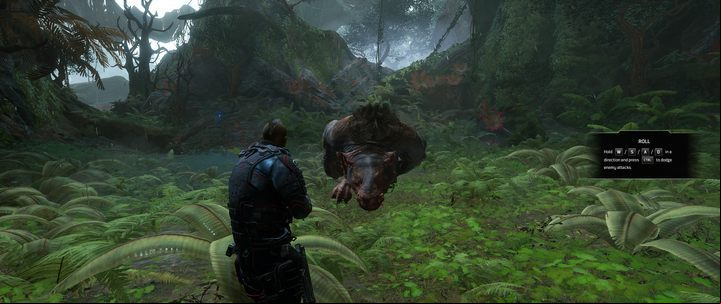 At the very beginning of the mission, you will learn how to fight and dodge - Outriders: Tempest - walkthrough - Main missions - Outriders Guide
