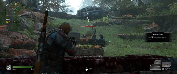To survive, you must use covers - Outriders: Tempest - walkthrough - Main missions - Outriders Guide