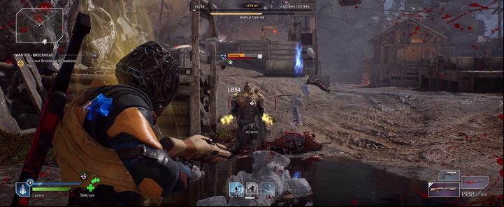 Unfortunately, the enemy can also heal himself - Outriders: Brickhead - Wanted, walkthrough - Wanted - Outriders Guide