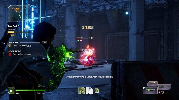 The room with the reactor is guarded only by a few regular enemies, who shouldn't cause you any problems - Outriders: Chem Plant - Expedition, walkthrough - Expeditions - Outriders Guide