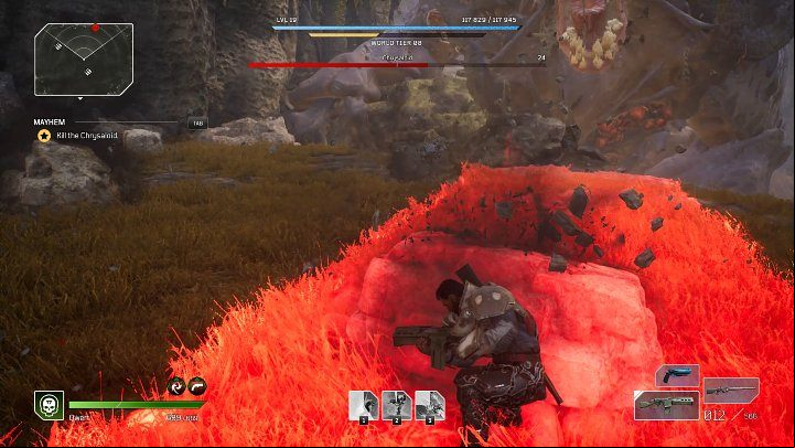 This is Chrysaloid's second and by far the most dangerous special ability - Outriders: Chrysaloid boss fight - how to defeat the boss? - Bosses - Outriders Guide