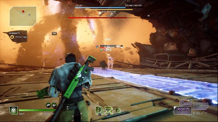 Yagak's second special ability is Sand Wyrm - Outriders: Yagak, 2nd boss fight - how to defeat the final boss? - Bosses - Outriders Guide