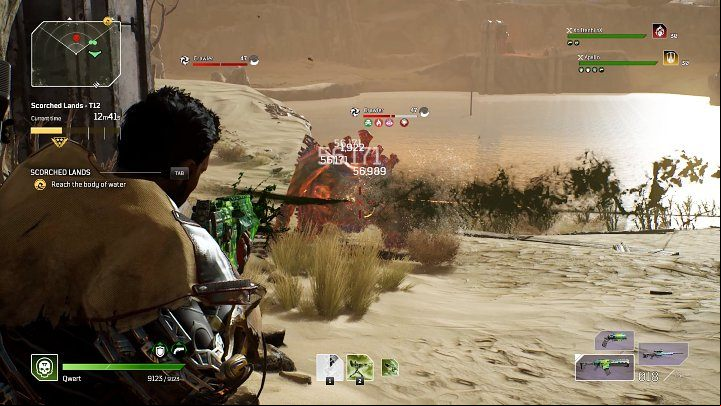 When the first Crawler reaches you, try to finish the creature off before another Elite of the same type s it - Outriders: Scorched Lands - walkthrough - Expeditions - Outriders Guide