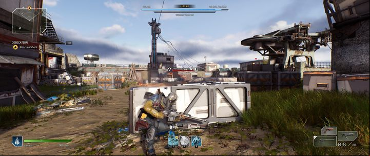 Disrupt the enemy's actions whenever they try to heal themselves. - Outriders: Dedication - walkthrough - Main missions - Outriders Guide