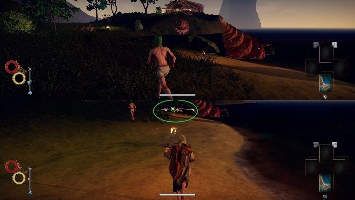 You can check the location of your hero by looking at the com, but he/she will not be visible on the map - Cooperation mode in Outward - how it works? - Tips - Outward Guide