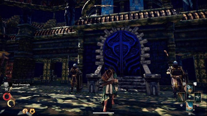 You should go to the Blue Chamber - Mixed Legacies - Outward Walkthrough - Main quests - Outward Guide