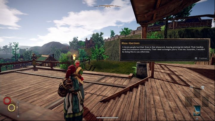 If you dont collect the required amount in time, you will not be able to enter the house - Castaway - Outward Walkthrough - Main quests - Outward Guide