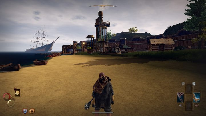 First, go to the beach in Cierzo. - Fishing in Outward - How to get the Fishing Harpoon? - FAQ - Outward Guide