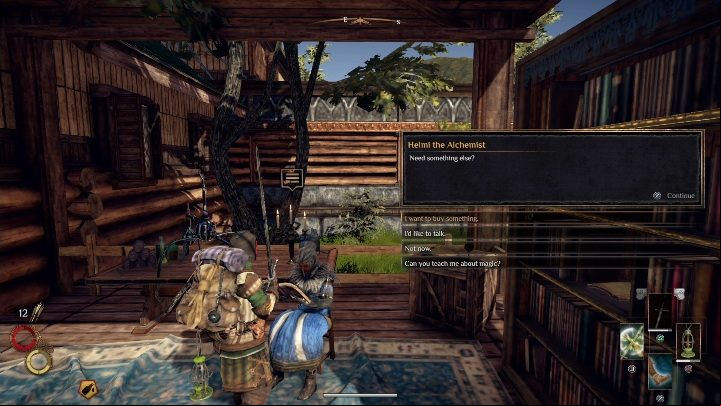 Helmi the Alchemist will ask you to prepare a crystal powder - Cierzo Side quests - Outward Walkthrough - Side quests - Outward Guide