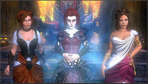 After the quest the mistresses will offer their services which you can use in the last attack on the Empire - Main quests - Wasteland Sanctuary Town (once again) - Main quests - Overlord II - Game Guide and Walkthrough