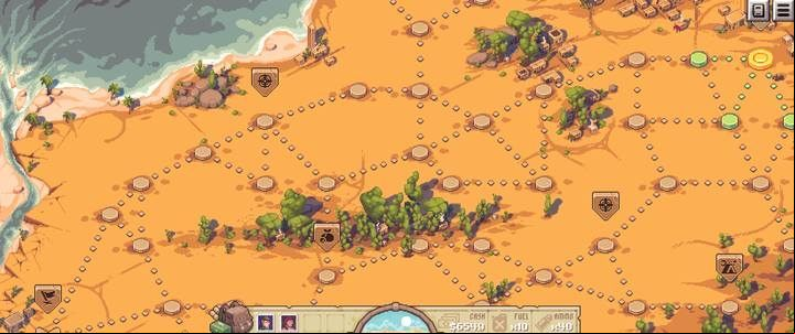 The map of the first location. - Mission 1 - A Friend in Need! | Pathway Walkthrough - Walkthrough - Pathway Guide and Tips
