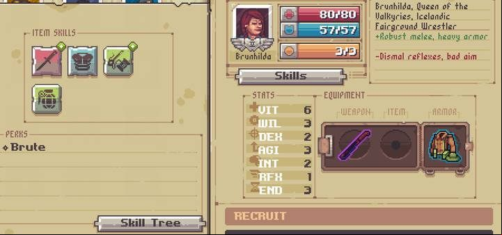 Brunhilda - this hero will be unlocked once you cause bleeding in five enemies, which is rather quick - Best Heroes in Pathway - Basics - Pathway Guide and Tips
