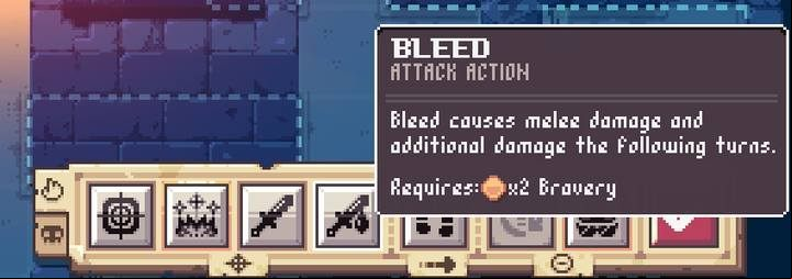 Special actions depend on Bravery - marked by the orange bar near a characters icon - Combat for Pathway - Basics - Pathway Guide and Tips