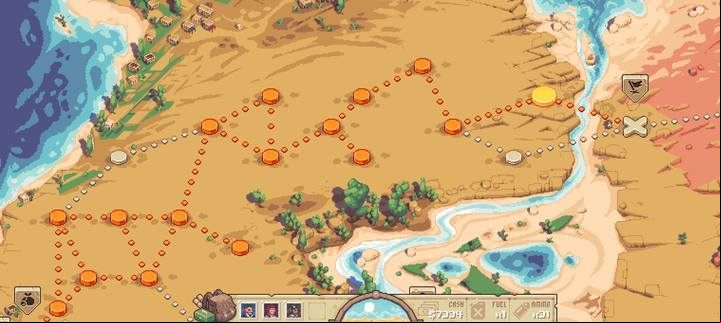 The first tactical map. - Mission 2 - Wrath of God | Pathway Walkthrough - Walkthrough - Pathway Guide and Tips