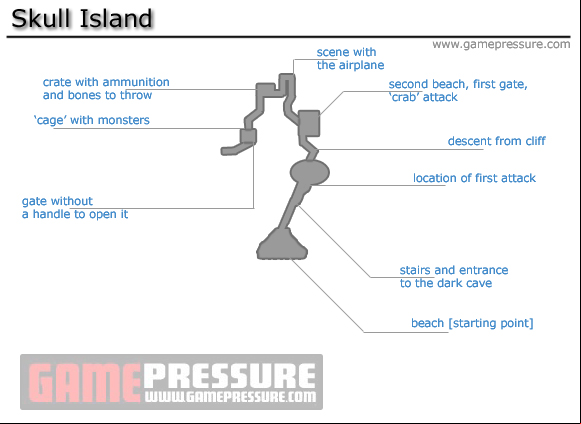 1 - Skull Island - Walkthrough - Peter Jacksons King Kong - Game Guide and Walkthrough