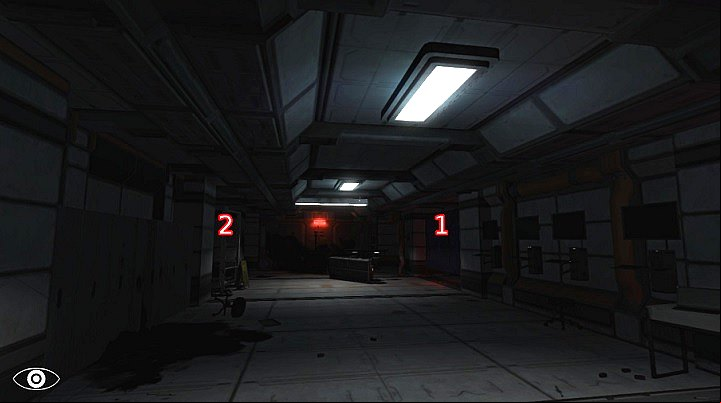 An active clone is on the other side of the curtain - Reach istrative zone | Walkthrough - Walkthrough - Phantaruk Game Guide