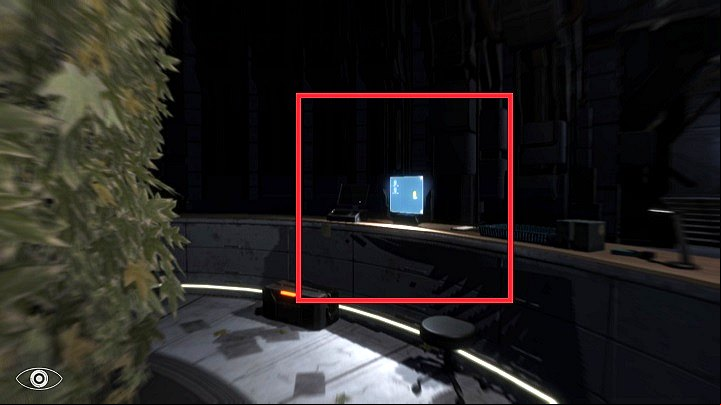 The computer presented in the screenshot is in the middle part of the courtyard - Find the officers hand | Walkthrough - Walkthrough - Phantaruk Game Guide