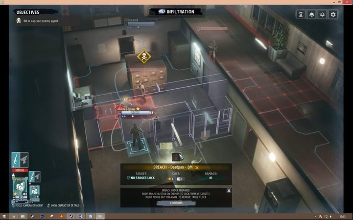 This mechanics works on any number of enemies in the room - your agents will search for new ones even after neutralizing the selected targets - Breach mechanic in Phantom Doctrine game - Basics - Phantom Doctrine Game Guide