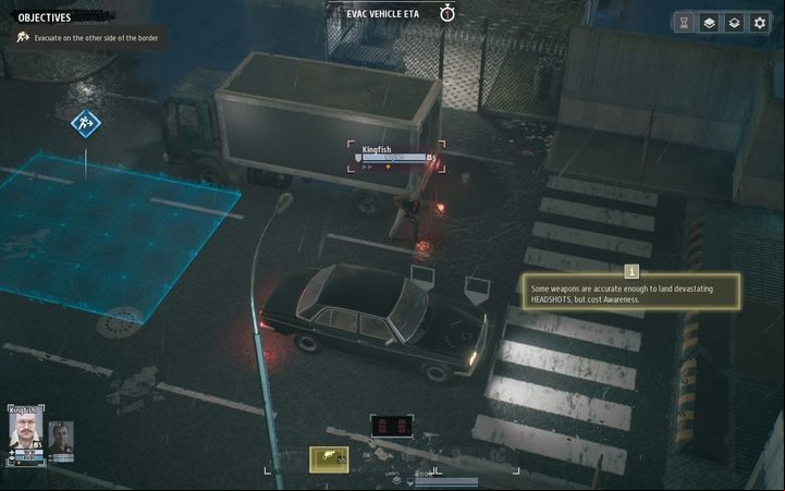 At the end of a mission you can choose from a few evac points - Gameplay mechanics in Phantom Doctrine - Gameplay - Phantom Doctrine Game Guide