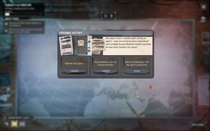 In the world of espionage, it is possible for one of your agents to become a double agent or even be bought by the opposing organization - Gameplay mechanics in Phantom Doctrine - Gameplay - Phantom Doctrine Game Guide