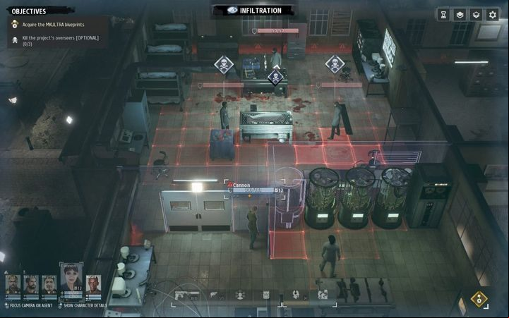 The MK ULTRA blueprints are also on the first floor, near the room where the overseers are - Chapter III | KGB campaign walkthrough in Phantom Doctrine Game - KGB Campaign - Phantom Doctrine Game Guide
