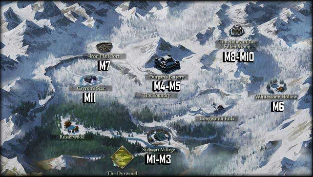 The White March offers a range of new locations and certain modifications to the ones that fans already know - Game world | Pillars of Eternity The White March - New Content in Pillars of Eternity: The White March Part II - Pillars of Eternity Game Guide & Walkthrough