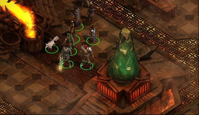 To forge the hammer, you need to use the large green crystal. - Lair of the Eyeless - main quest | Pillars of Eternity The White March - The Abbey of the Fallen Moon - Pillars of Eternity Game Guide & Walkthrough