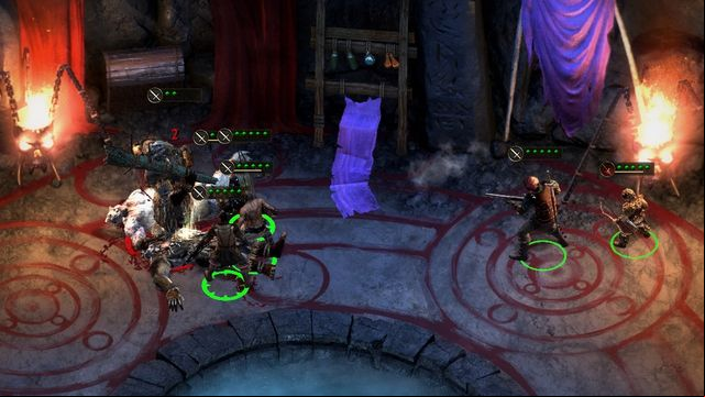 If you decide to fight, try to block the enemies so that they wont have access to your ranged fighters. - The Ogre Matron - main quest | Pillars of Eternity The White March - Stalwart Village - Pillars of Eternity Game Guide & Walkthrough