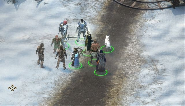 East of Ydurans Wagon (M1,2), you will meet mayor Tarfos, who is talking to a group of villagers - Risk Tolerance - side quest | Pillars of Eternity The White March - Stalwart - Pillars of Eternity Game Guide & Walkthrough