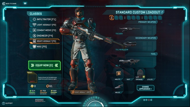 I am Ironman! - Heavy Assault - Character classes - PlanetSide 2 - Game Guide and Walkthrough