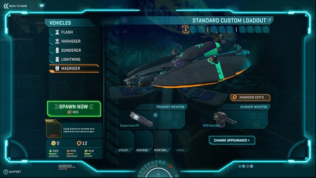 Levitation is my specialty. - Special vehicles and faction aircraft - Means of transport - PlanetSide 2 - Game Guide and Walkthrough