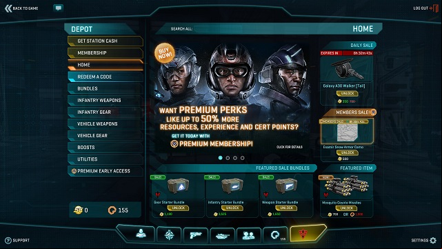 The selection is so big that I cannot make up my mind : / - Micro-payments - PlanetSide 2 - Game Guide and Walkthrough