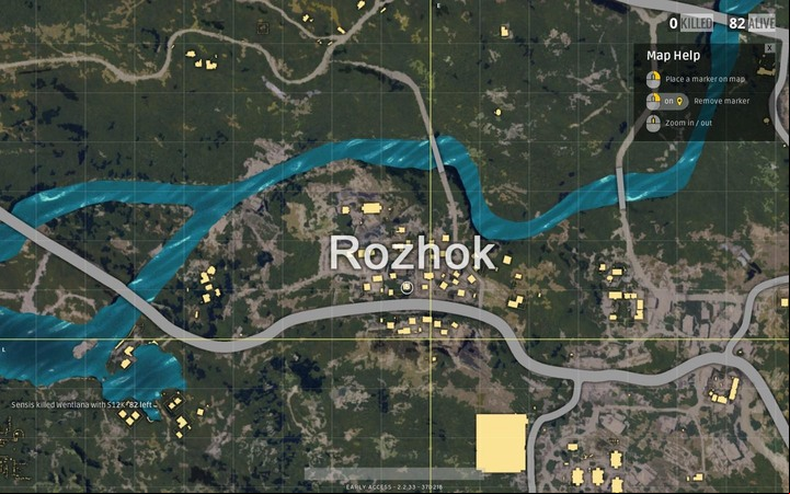 A city where the school building is the main destination - there you will find many interesting weapons (especially sniper rifles), and the majority of players as well - Maps in PUBG - The Course of The Game - PUBG Guide
