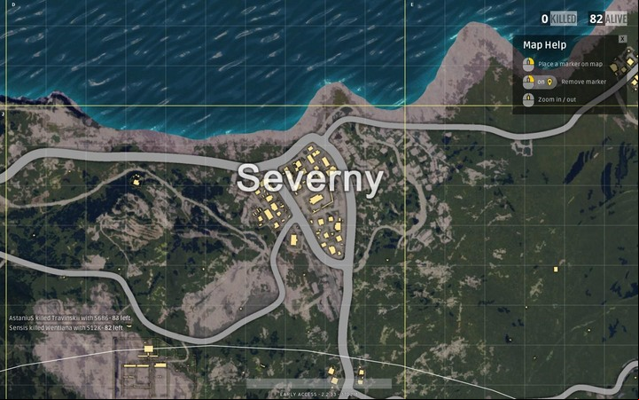 Its best to avoid both these locations - there is barely anything here, you wont come across any useful weapons or vehicles - Maps in PUBG - The Course of The Game - PUBG Guide