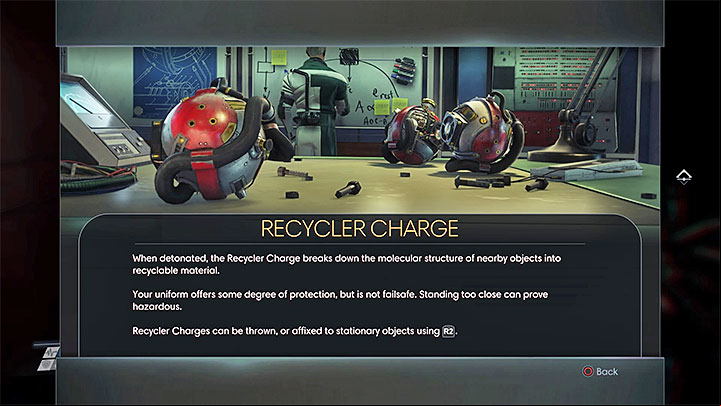 This achievement can be done at any moment after you get one of the Recycler Charges - presented in the picture above - Intrinsic Value - Achievements and trophies - Prey Game Guide