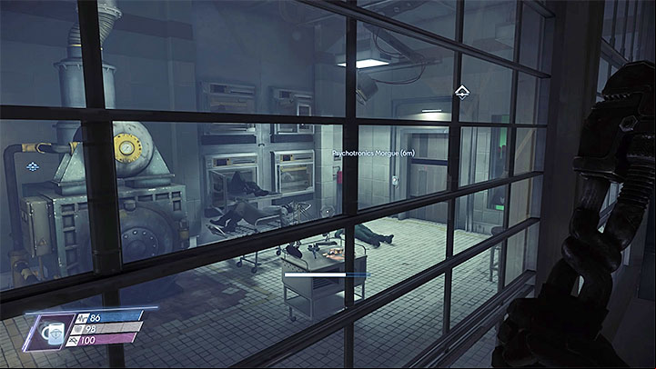 There are a lot of Mimics in the morgue so explore it carefully - Neuromod Divison | Side Quests - Side Quests - Prey Game Guide