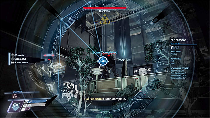 Tyfona warto przeskanowac psychoskopem - Typhon Nightmare | Side Quests - Side Quests - Prey Game Guide