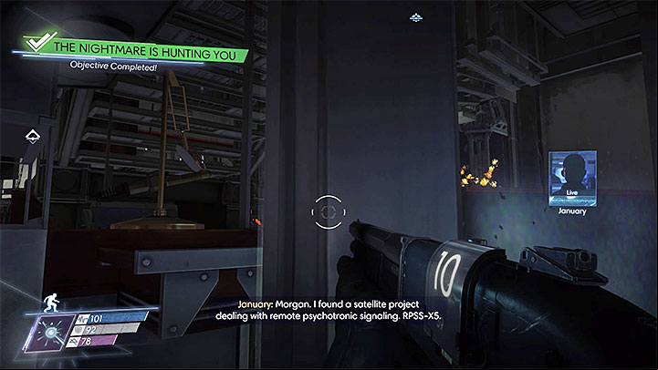 Wait for January to you with the details - Typhon Nightmare | Side Quests - Side Quests - Prey Game Guide