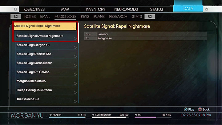 Return to the station - Typhon Nightmare | Side Quests - Side Quests - Prey Game Guide