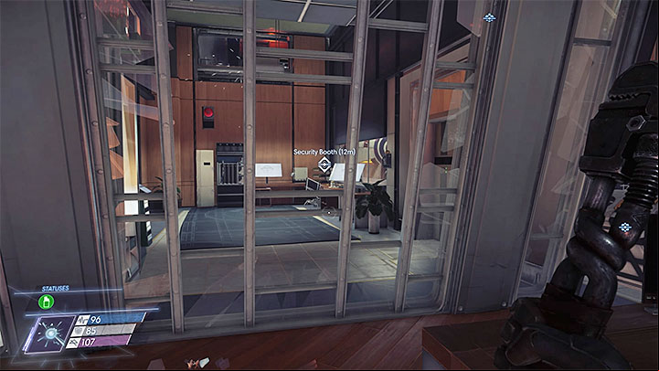 In order to unlock the big door you must head to the small Security Station located on the left - Restore from Backup | Main Story - Main Story - Walkthrough - Prey Game Guide