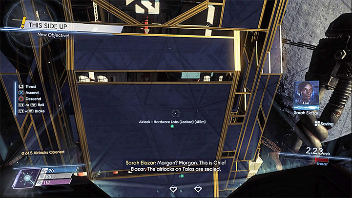 The message from Sarah Elazar officially starts this mission - This Side Up | Main Story - Main Story - Walkthrough - Prey Game Guide
