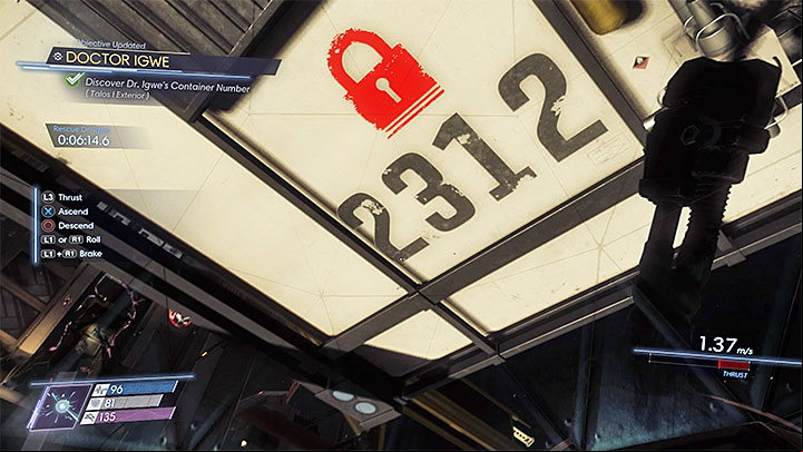 Check out Igwes container number - This Side Up | Main Story - Main Story - Walkthrough - Prey Game Guide